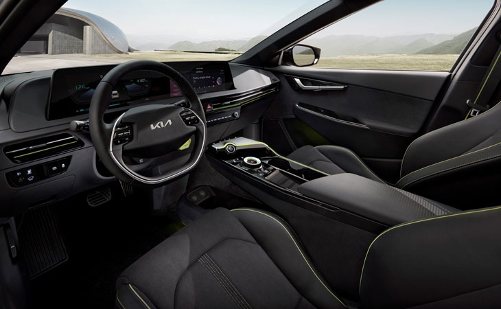 kia ev6 interior